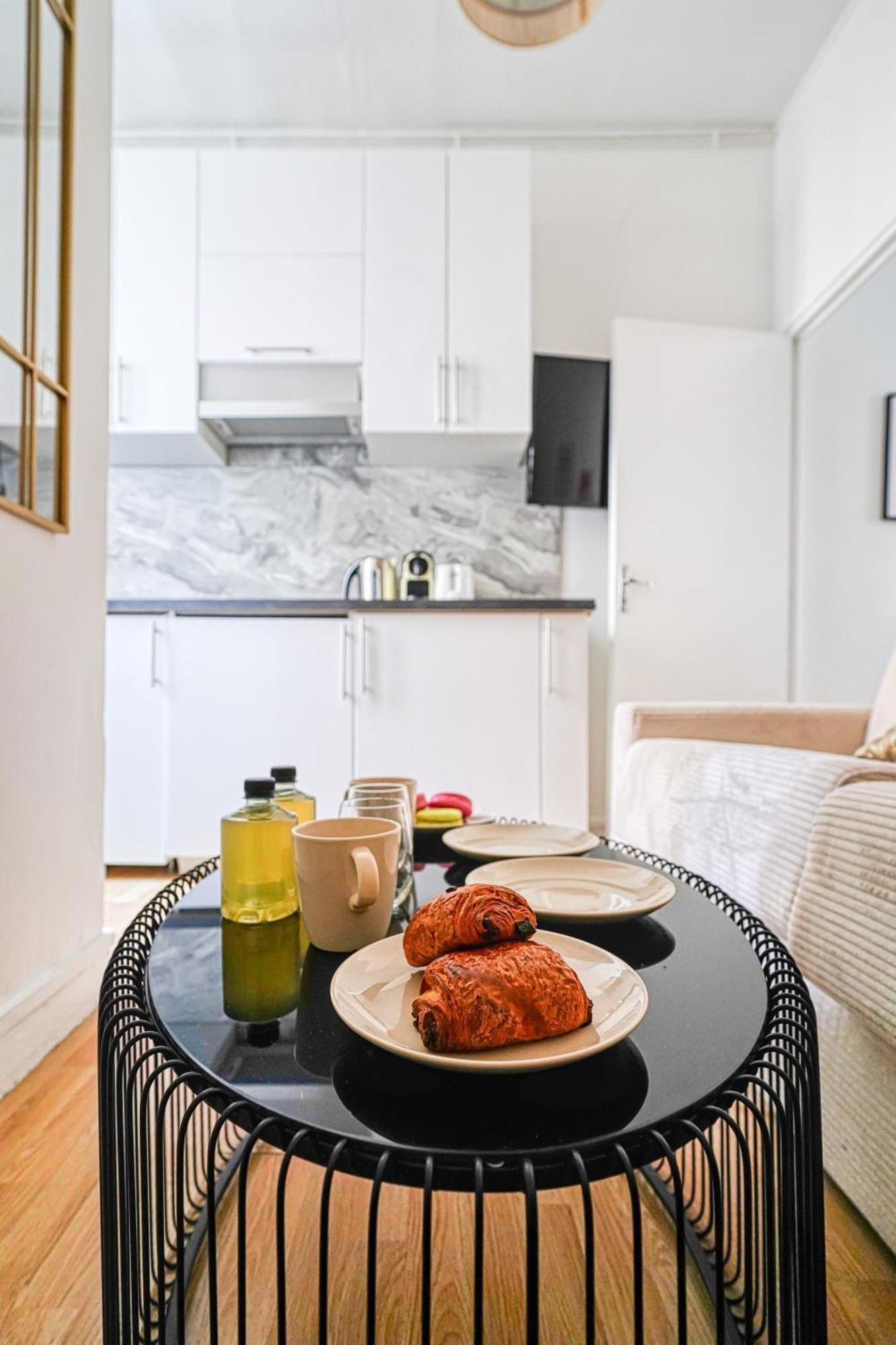 פריז Appartement Equipe Dans Le Quartier Montparnasse מראה חיצוני תמונה